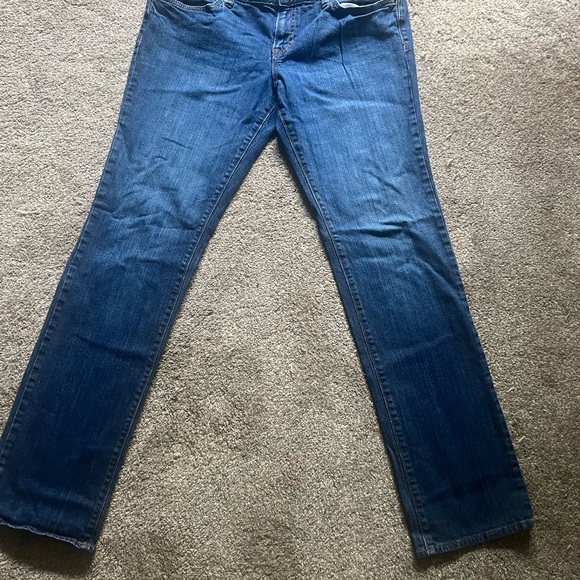 Gap jeans stretch size 12 long good condition - Picture 3 of 3